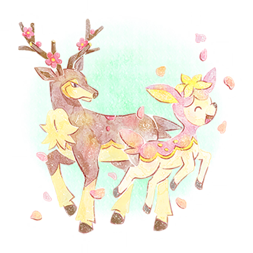 Deerling — Spring 2023 Pokémon GO sticker