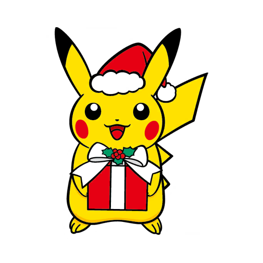 Pikachu — Holiday Event 2021 #1 Pokémon GO sticker