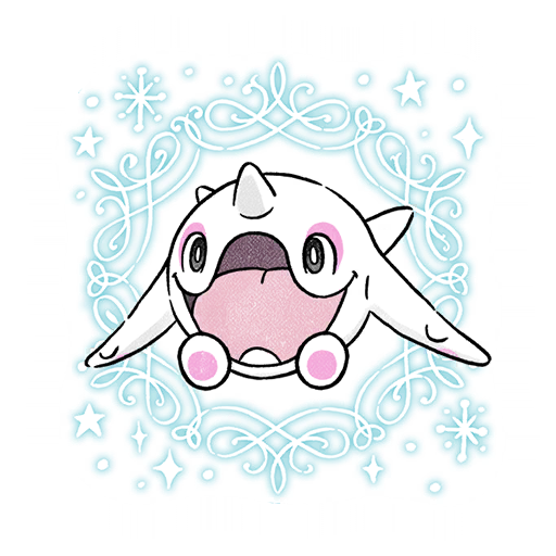 Holiday Event 2023 Cetoddle Pokémon GO sticker