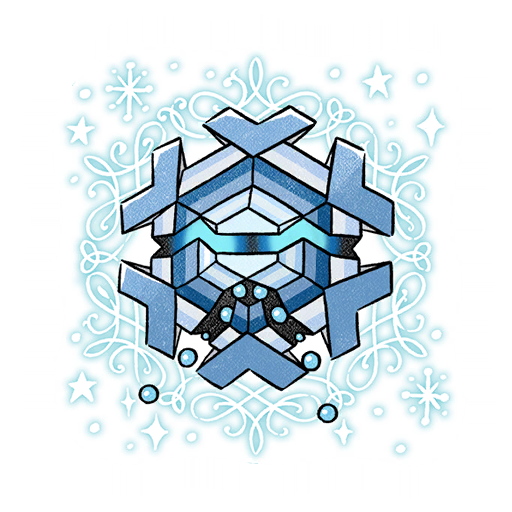 Holiday Event 2023 Cryogonal Pokémon GO sticker