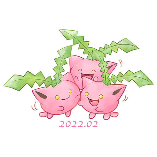 Hoppip #4 Pokémon GO sticker