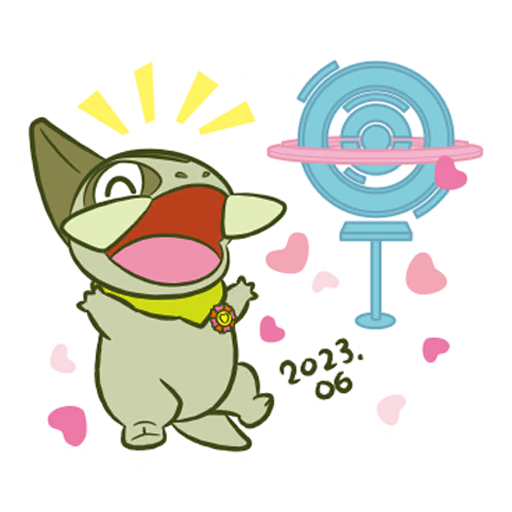 Axew Community Day #1 Pokémon GO sticker