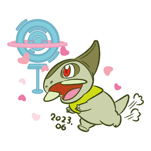 Axew Community Day #2 Pokémon GO sticker