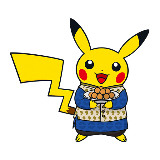 Pikachu — Kurtasaree #5 Pokémon GO sticker