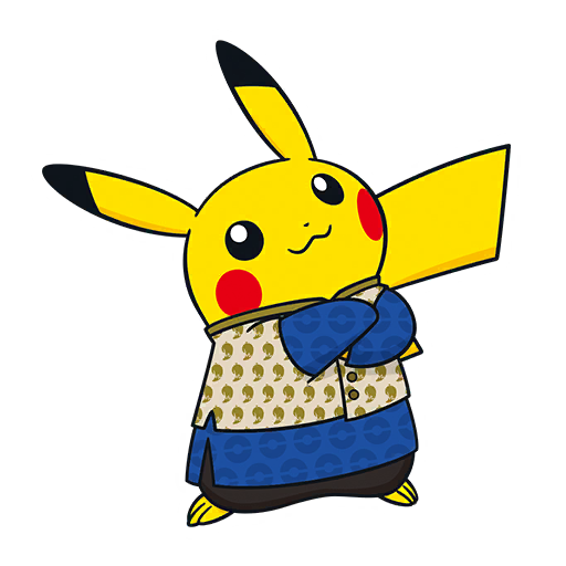 Pikachu — Kurtasaree #6 Pokémon GO sticker