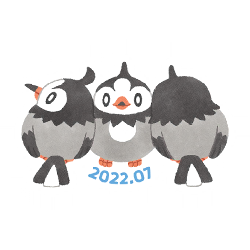 Starly Community Day #2 Pokémon GO sticker