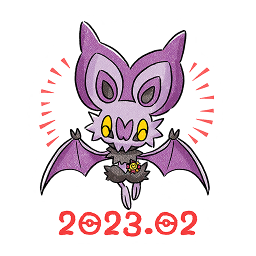 Noibat Community Day #2 Pokémon GO sticker