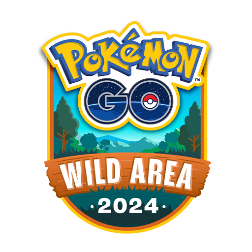 Pokémon GO Wild Area 2024 Logo Pokémon GO sticker