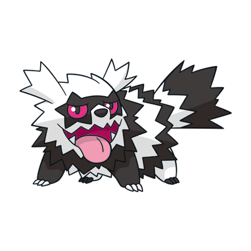 Galarian Zigzagoon — Pokémon GO Fest 2021 Pokémon GO sticker
