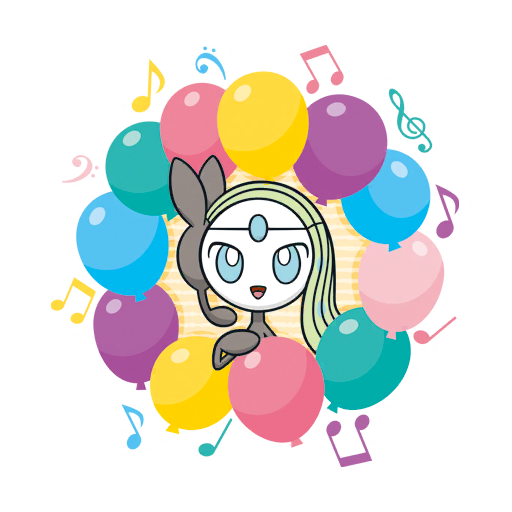 Pokémon GO Fest 2021 Meloetta #2 Pokémon GO sticker