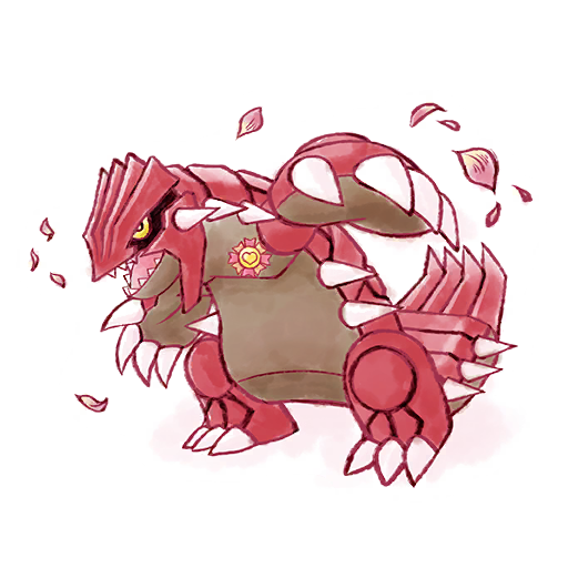 Pokémon GO Fest 2022 Groudon Pokémon GO sticker