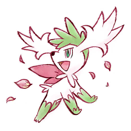 Sky Forme Shaymin — Pokémon GO Fest 2022 Pokémon GO sticker