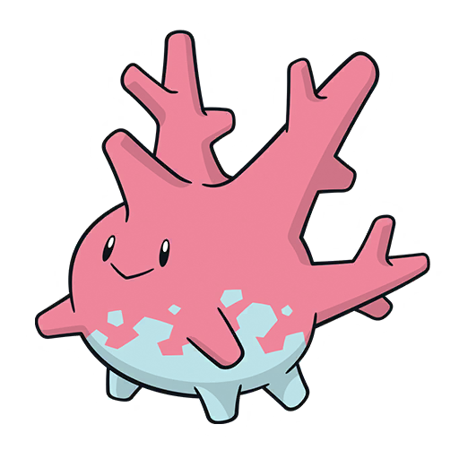 Corsola — Pokémon Air Adventures #3 Pokémon GO sticker