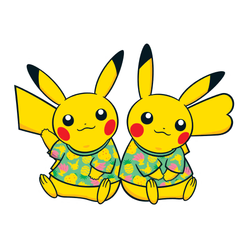 Pikachu — Pokémon Air Adventures: Taiwan Pokémon GO sticker