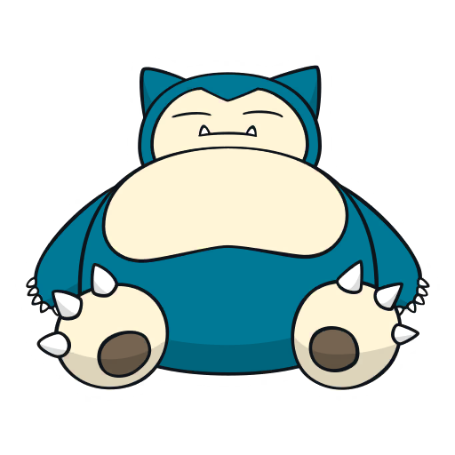 Snorlax — Pokémon Air Adventures: Taiwan Pokémon GO sticker