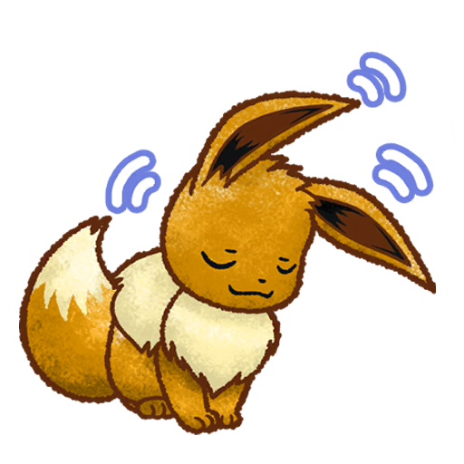 Eevee — Pokémon Chat Pals 2 #4 Pokémon GO sticker
