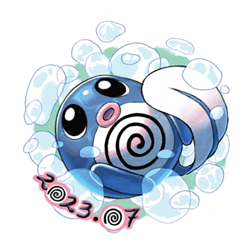Poliwag #1 Pokémon GO sticker