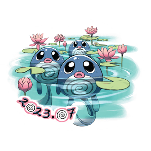Poliwag #2 Pokémon GO sticker