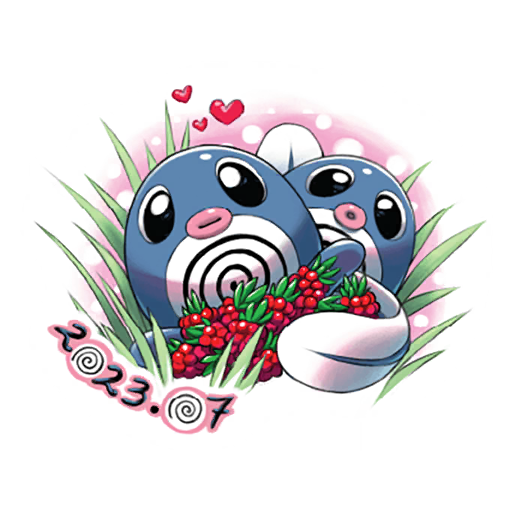 Poliwag #4 Pokémon GO sticker