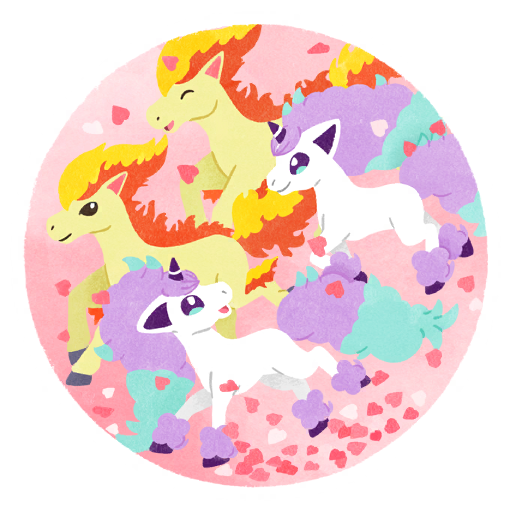 Ponyta #3 Pokémon GO sticker