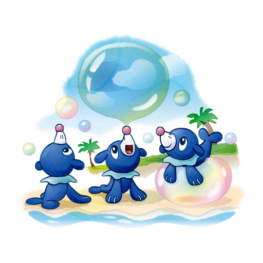 Popplio Community Day #2 Pokémon GO sticker