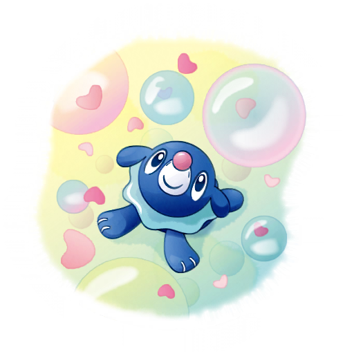 Popplio Community Day #3 Pokémon GO sticker
