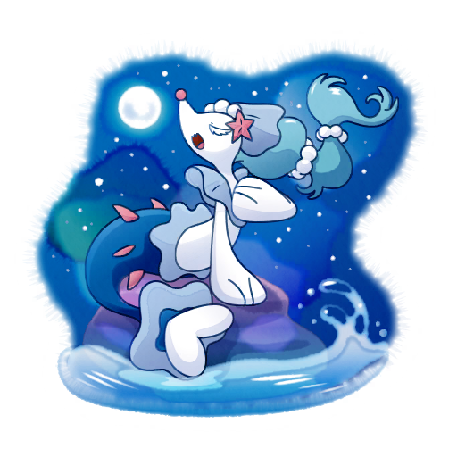 Primarina — Popplio Community Day #4 Pokémon GO sticker