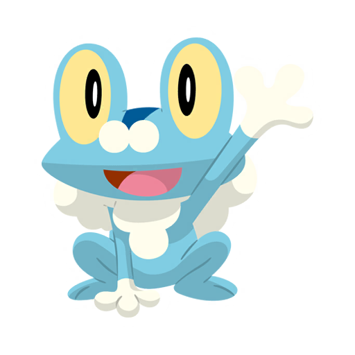 Froakie — Ed Sheeran Collaboration Pokémon GO sticker