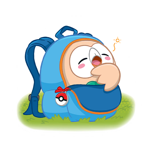 Rowlet Community Day #2 Pokémon GO sticker