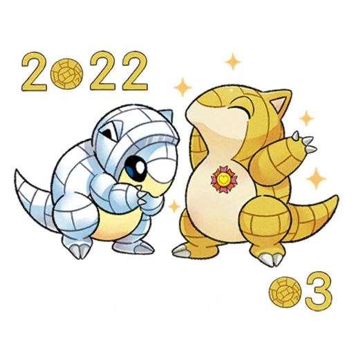 Sandshrew #2 Pokémon GO sticker