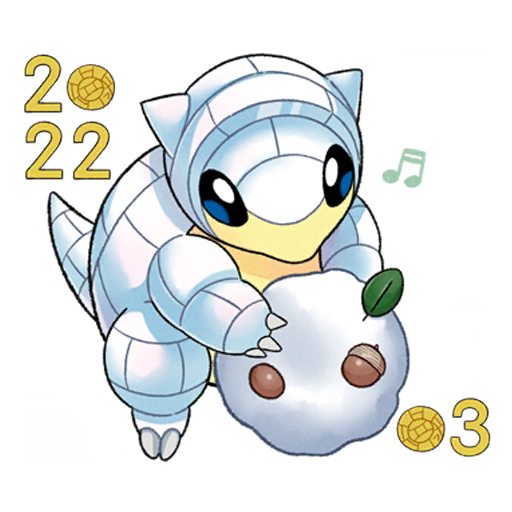 Sandshrew #3 Pokémon GO sticker
