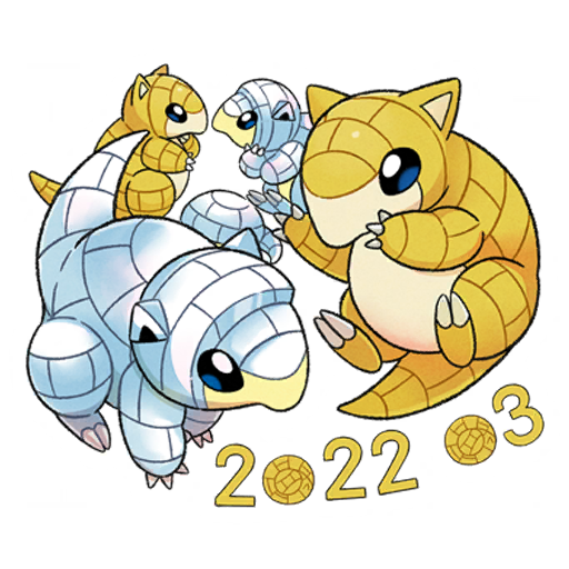 Sandshrew #4 Pokémon GO sticker