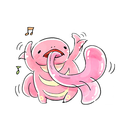 Lickitung — Secrets of the Jungle #6 Pokémon GO sticker