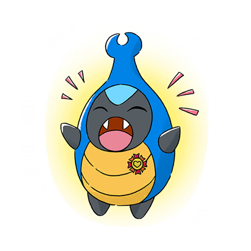 Karrablast #3 Pokémon GO sticker