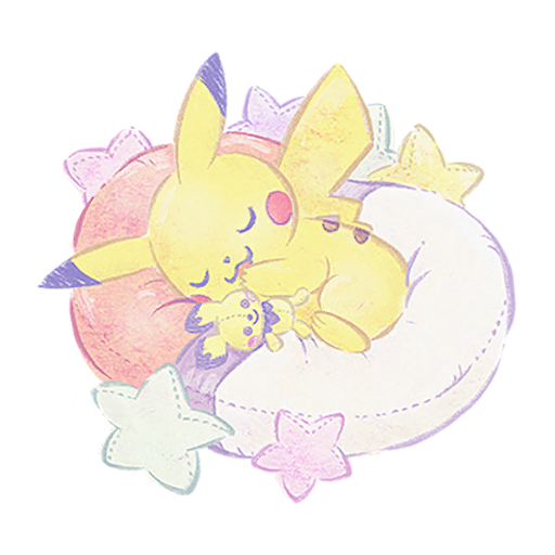 Pikachu — Sleep #1 Pokémon GO sticker