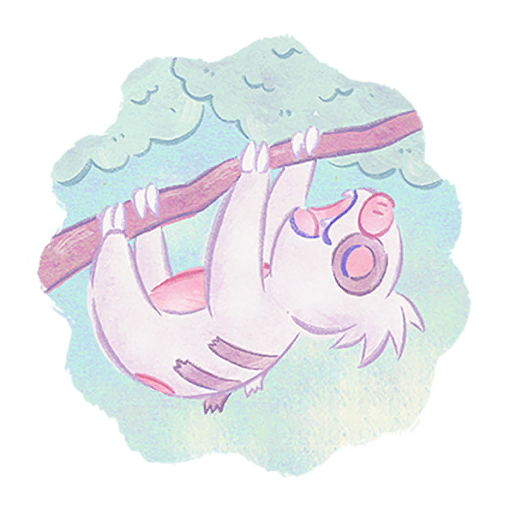 Slakoth — Sleep #4 Pokémon GO sticker