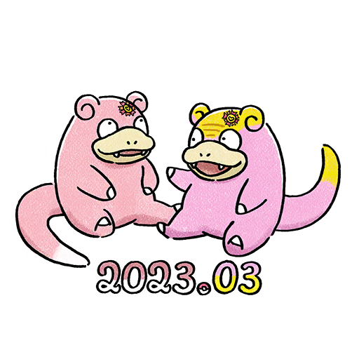 Slowpoke #1 Pokémon GO sticker