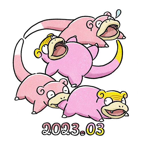 Slowpoke #2 Pokémon GO sticker