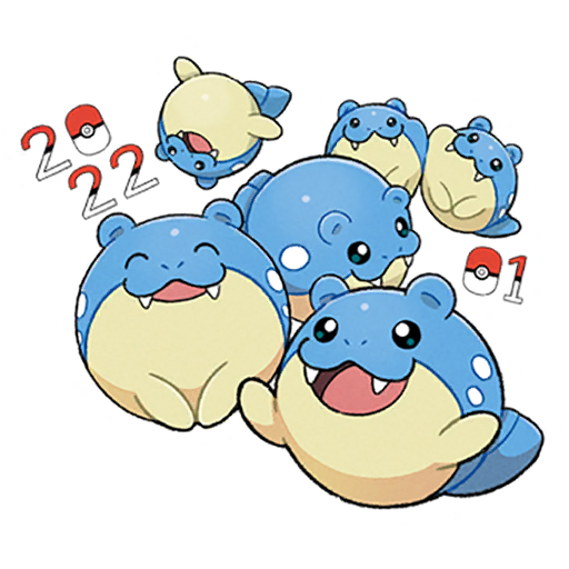 Spheal #3 Pokémon GO sticker