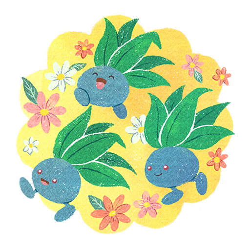 Oddish — Spring 2024 #4 Pokémon GO sticker