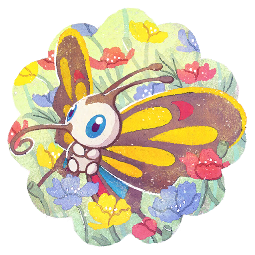 Butterfree — Spring 2025 #2 Pokémon GO sticker