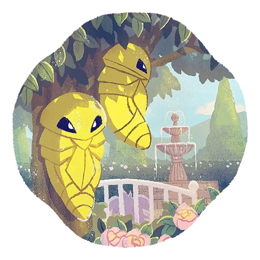 Kakuna — Spring 2026 #1 Pokémon GO sticker