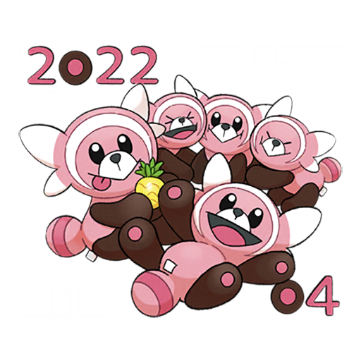 Stufful #4 Pokémon GO sticker