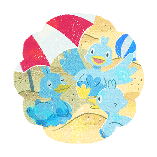 Ducklett — Summer 2024 #1 Pokémon GO sticker