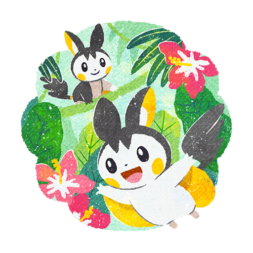 Emolga — Summer 2024 #3 Pokémon GO sticker