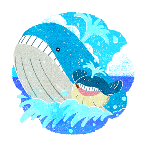 Wailord — Summer 2024 #5 Pokémon GO sticker