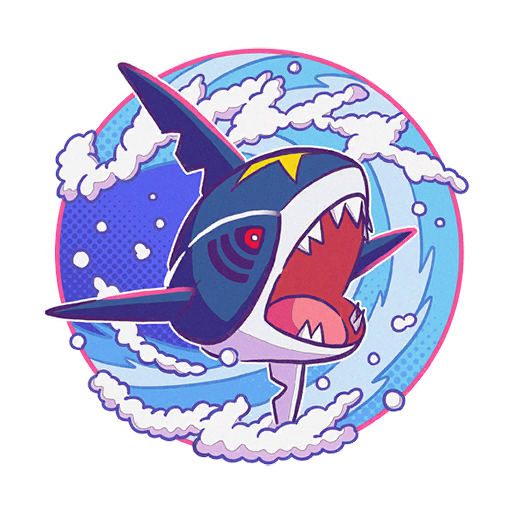 Sharpedo — Summer 2025 #1 Pokémon GO sticker