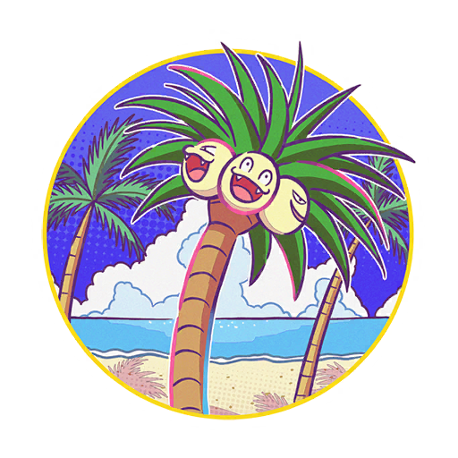 Exeggutor — Summer 2025 #2 Pokémon GO sticker
