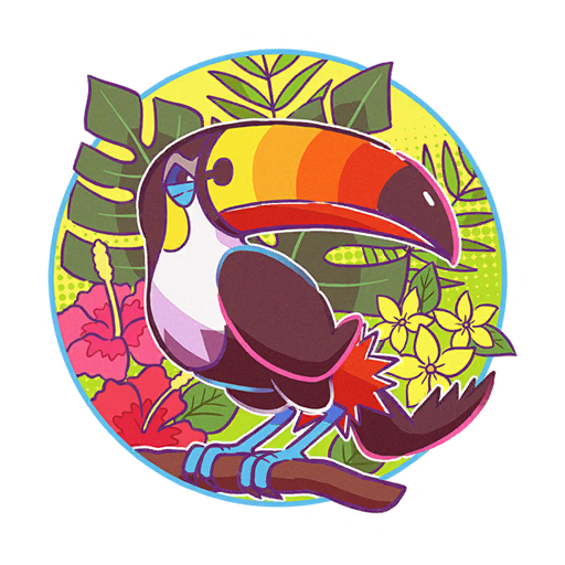 Toucannon — Summer 2025 #3 Pokémon GO sticker