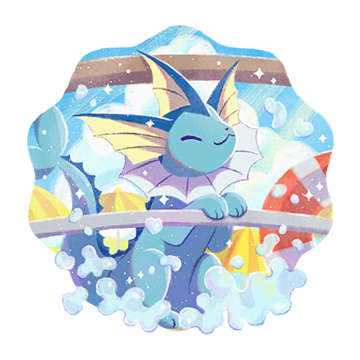 Vaporeon — Summer 2026 #2 Pokémon GO sticker
